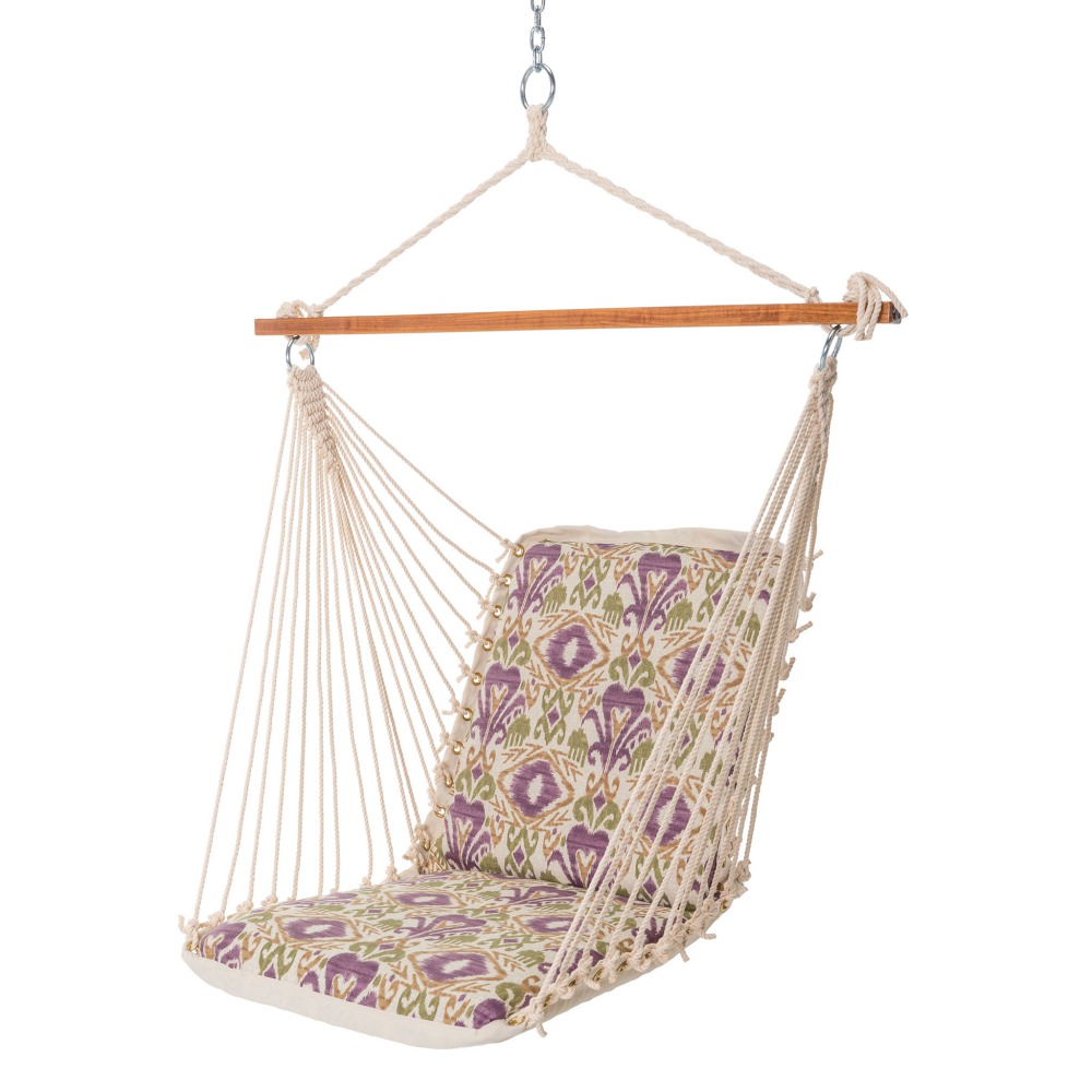 Polyester Cushioned Single Swing - Sumter Sky