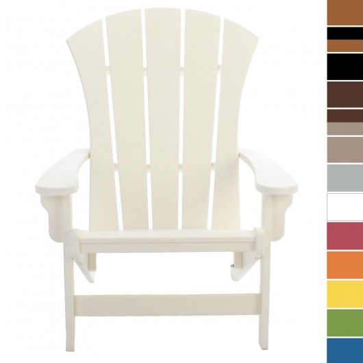 Sunrise Yellow Durawood Adirondack Chair