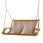 Bent Oak Double DURACORD® Rope Swing - Antique Brown