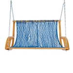 Bent Oak Double DURACORD® Rope Swing - Coastal Blue