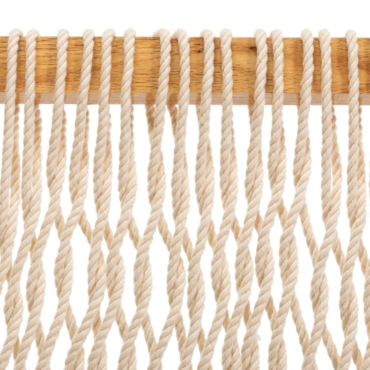 DURACORD® Curved Arm Double Rope Swing - Oatmeal