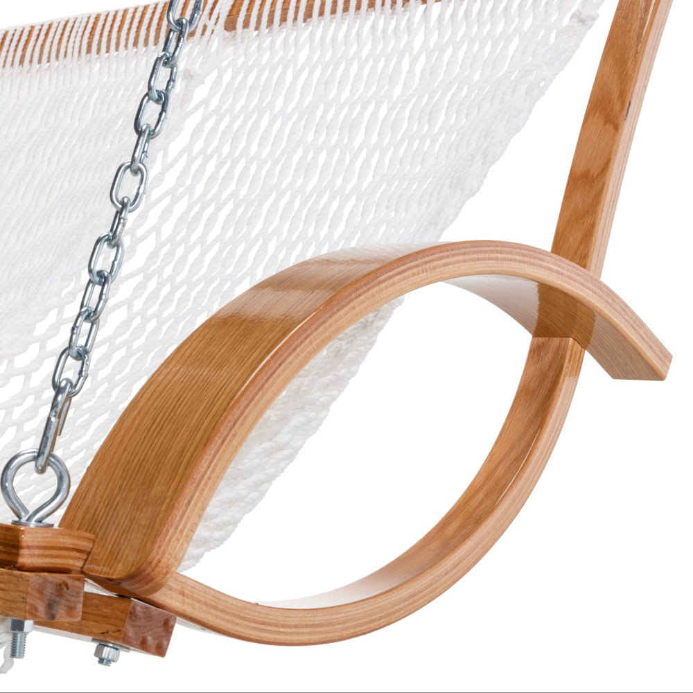 Bent Oak Double DURACORD® Rope Swing - White