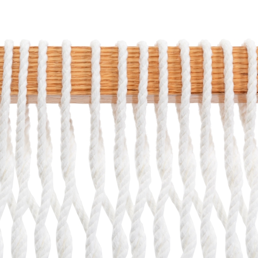 Bent Oak Double DURACORD® Rope Swing - White
