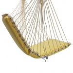 Polyester Cushioned Single Swing - Canary Yellow