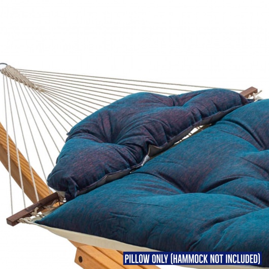 Long Sunbrella Tufted Hammock Pillow - Platform Horizon