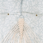 Large Bella Dura Tufted Hammock with Detachable Pillow - Atoll Mist