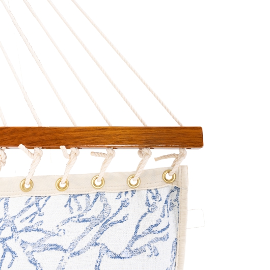 Large Bella Dura Tufted Hammock with Detachable Pillow - Atoll Royalty