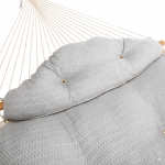 Large Bella Dura Tufted Hammock with Detachable Pillow - Festoon Pewter