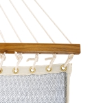 Large Bella Dura Tufted Hammock with Detachable Pillow - Festoon Pewter