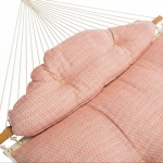 Large Bella Dura Tufted Hammock with Detachable Pillow - Festoon Persimmon