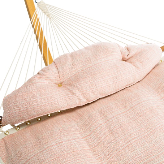 Large Bella Dura Tufted Hammock with Detachable Pillow - Lansinger Flamingo