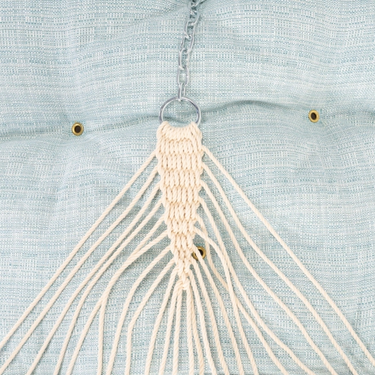 Large Bella Dura Tufted Hammock with Detachable Pillow - Lansinger Seaglass