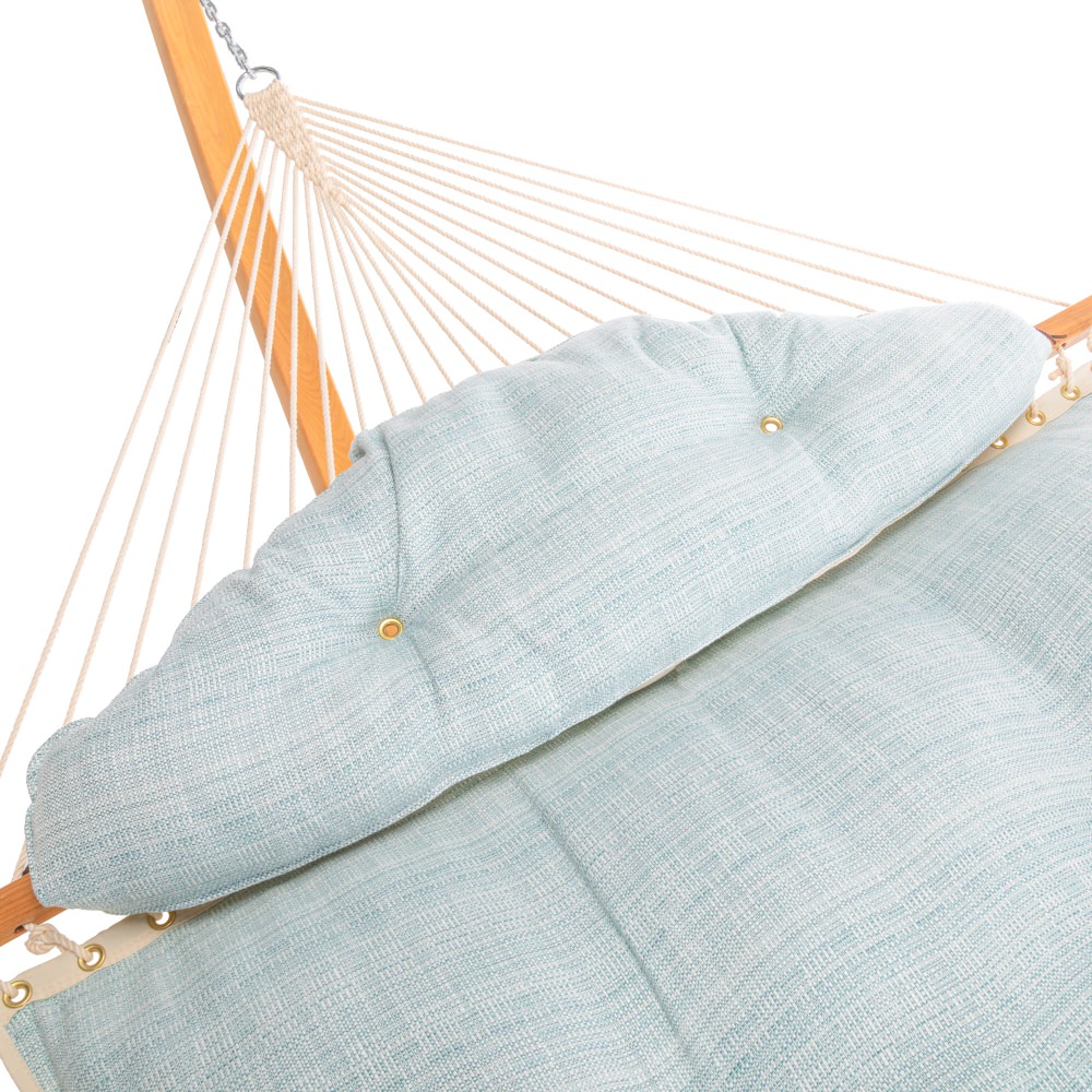 Large Bella Dura Tufted Hammock with Detachable Pillow - Lansinger Seaglass