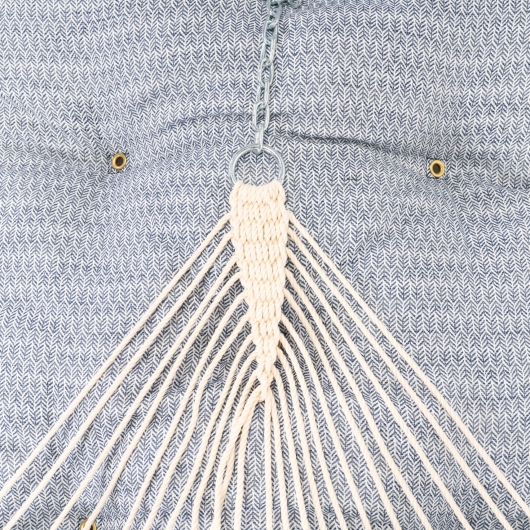 Large Bella Dura Tufted Hammock with Detachable Pillow - Festoon Royalty