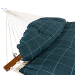 Large Sunbrella Tufted Hammock with Detachable Pillow - Wentworth Juniper