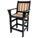 DURAWOOD® Vertical Counter Height Chair with Arms