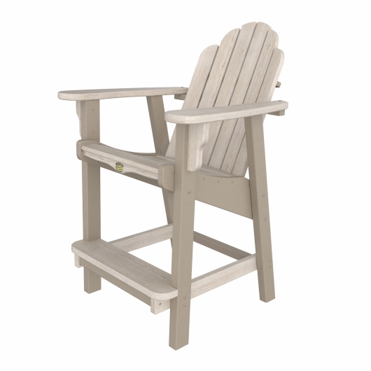 DURAWOOD® Poly Legacy Woodgrain Essentials Counter Height Chair
