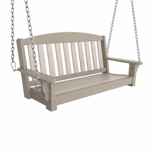 DURAWOOD® Poly Heritage Woodgrain Porch Swing