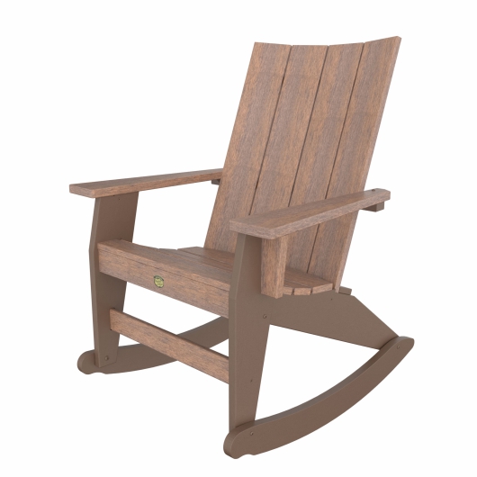 DURAWOOD® Poly Heritage Woodgrain Refined Adirondack Rocker