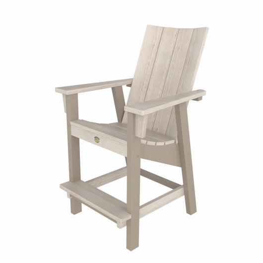 DURAWOOD® Poly Woodgrain Refined Counter Height Chair
