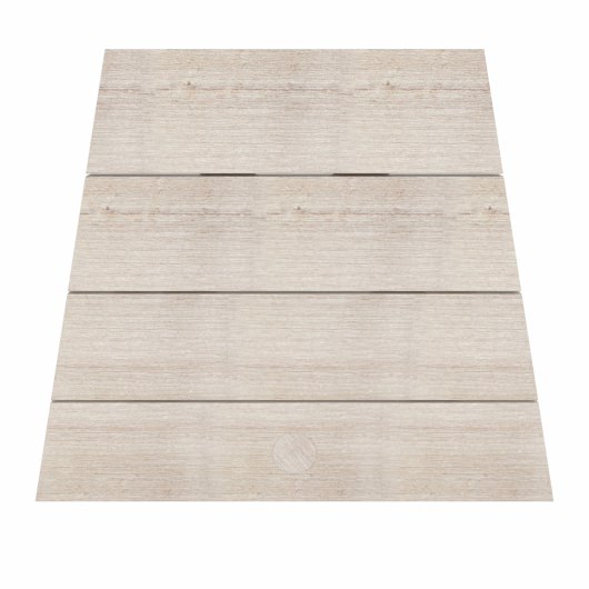 DURAWOOD® Legacy Woodgrain Modern Tete-A-Tete Table - Birchwood and Weatherwood