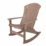 DURAWOOD® Poly Woodgrain Sunrise Rocker