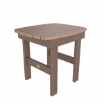 DURAWOOD® Poly Heritage Woodgrain Side Table