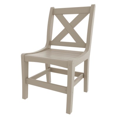 DURAWOOD® Poly Cross Back Dining Chair