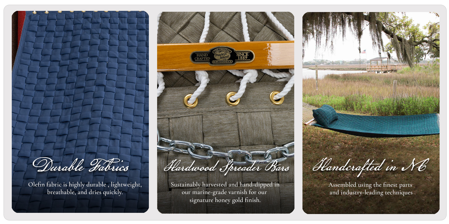 Soft Weave Hammocks Features