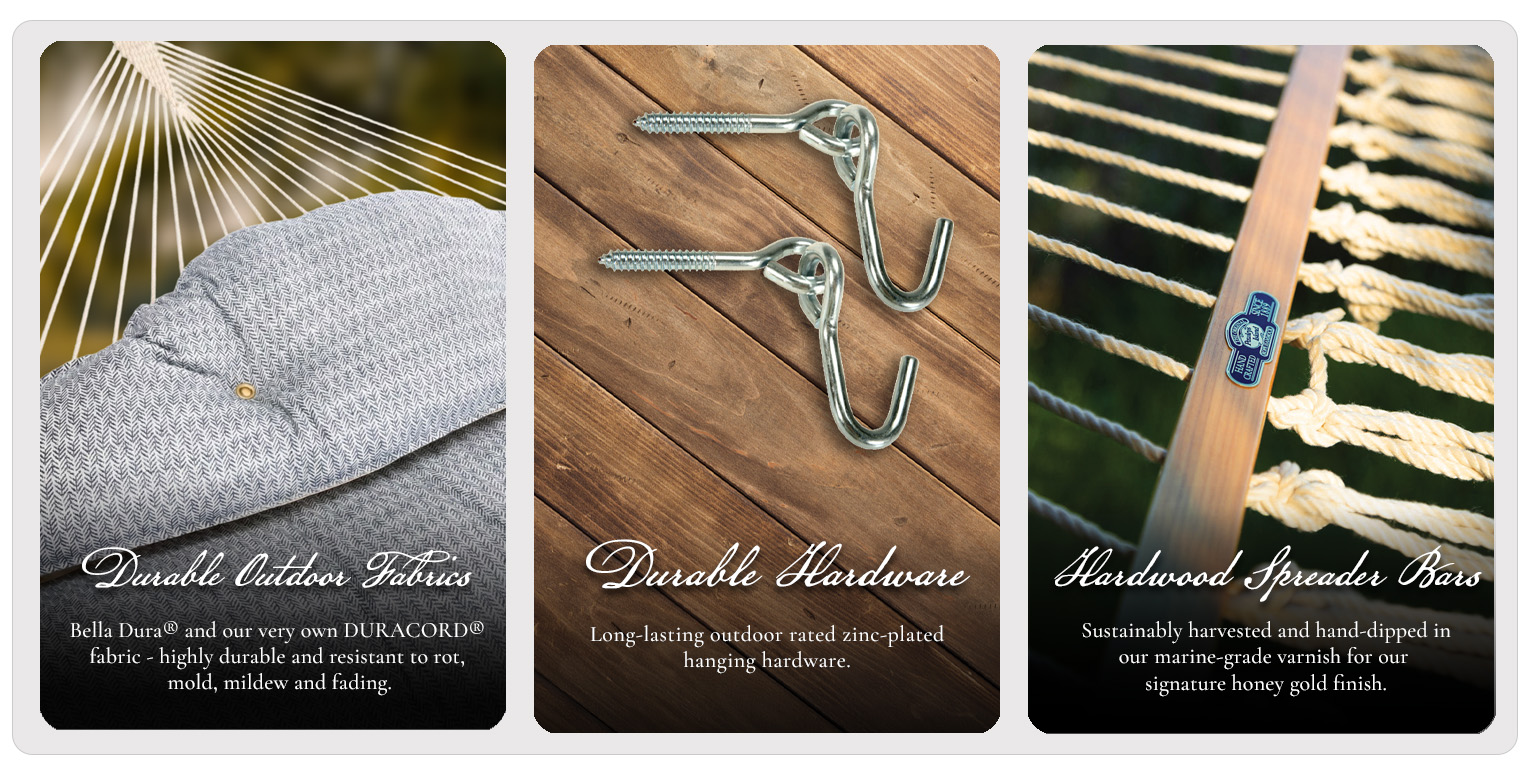 Tufted Hammocks Features